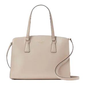 Kate Spade Perry Medium Satchel Saffiano Leather Tusk Color - Like New